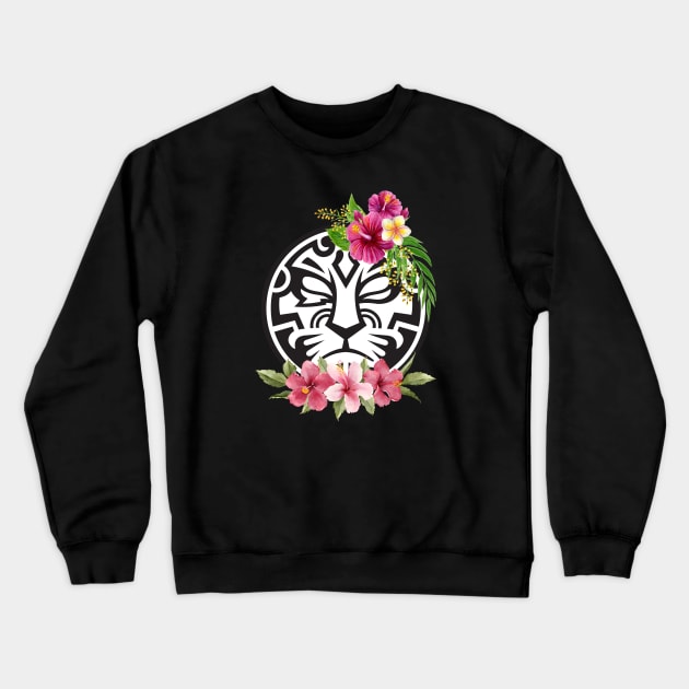 Jinrai: Flower Lei Crewneck Sweatshirt by Mister Jinrai